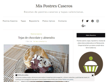 Tablet Screenshot of mispostrescaseros.com